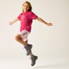 Regatta Aria Gyerek pamut póló rózsaszín/korall/pink