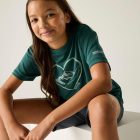 Regatta Aria Gyerek pamut póló zöld