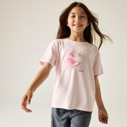 Regatta Aria Gyerek pamut póló rózsaszín/korall/pink