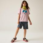 Regatta Aria Gyerek pamut póló rózsaszín/korall/pink 