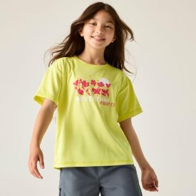 Regatta Aria Gyerek pamut póló sárga