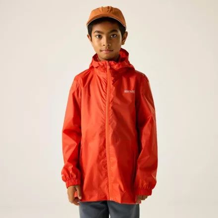 Regatta Kid Pk It Jkt III gyerek esőkabát 5.000 mm narancs
