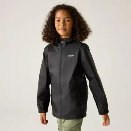 Regatta Kid Pk It Jkt III gyerek esőkabát 5.000 mm fekete
