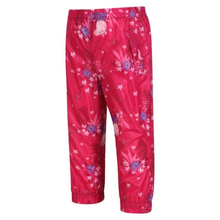 Regatta Peppa Pack It O/T gyerek esőnadrág 5.000 mm rózsaszín/korall/pink