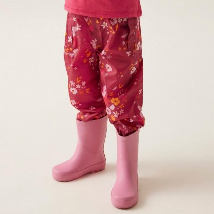 Regatta Peppa Pack It O/T gyerek esőnadrág 5.000 mm rózsaszín/korall/pink