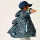 Regatta Printed Lever II Gyerek esőkabát kék