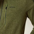 Regatta Kames Férfi zipzáras felső zöld