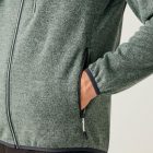 Regatta Kames Férfi zipzáras felső zöld