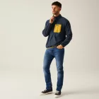 Regatta Frankie Half Zip Férfi polár pulóver kék