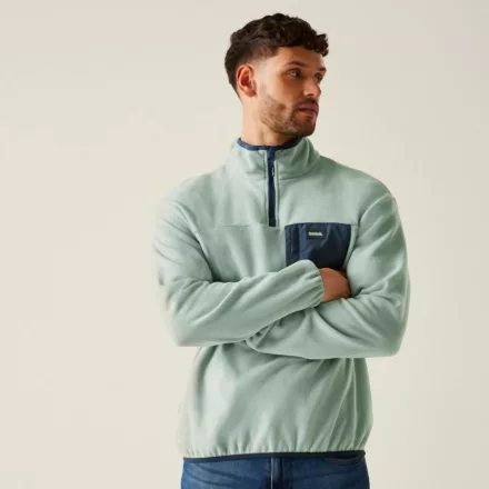 Regatta Frankie Half Zip Férfi polár pulóver zöld