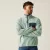 Regatta Frankie Half Zip Férfi polár pulóver zöld