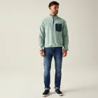 Regatta Frankie Half Zip Férfi polár pulóver zöld