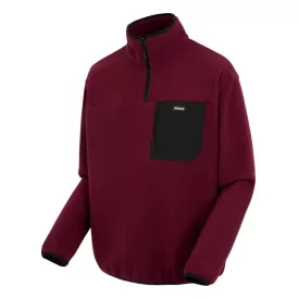 Regatta Frankie Half Zip Férfi polár pulóver bordó