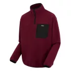 Regatta Frankie Half Zip Férfi polár pulóver bordó
