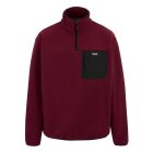 Regatta Frankie Half Zip Férfi polár pulóver bordó