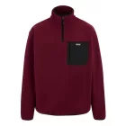 Regatta Frankie Half Zip Férfi polár pulóver bordó