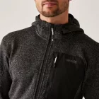 Regatta Hooded Newhill Férfi polár felső fekete