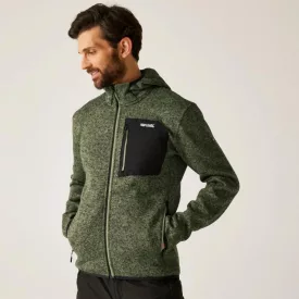 Regatta Hooded Newhill Férfi polár felső zöld