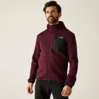 Regatta Hooded Newhill Férfi polár felső bordó