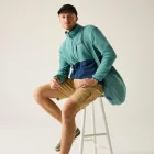 Regatta FrankieColourBlk Férfi pulóver zöld