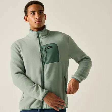 Regatta Frankie F/Z Fle Férfi pulóver zöld