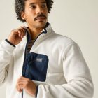 Regatta Frankie F/Z Fle Férfi pulóver fehér