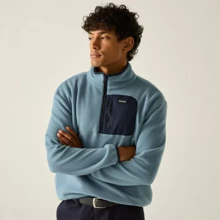 Regatta Frankie Half Zip Férfi pulóver kék