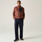 Regatta Frankie Half Zip Férfi pulóver barna