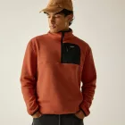 Regatta Frankie Half Zip Férfi pulóver bordó