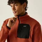 Regatta Frankie Half Zip Férfi pulóver bordó