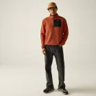 Regatta Frankie Half Zip Férfi pulóver bordó