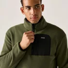 Regatta Frankie Half Zip Férfi pulóver zöld
