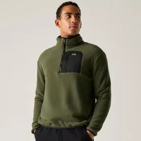 Regatta Frankie Half Zip Férfi pulóver zöld