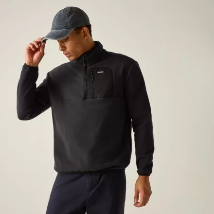 Regatta Frankie Half Zip Férfi pulóver fekete
