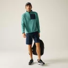 Regatta Frankie Half Zip Férfi pulóver zöld