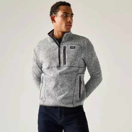 Regatta Barlee Half Zip Férfi polár felső szürke