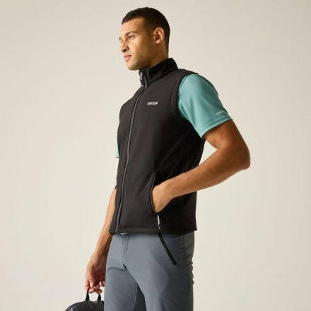 Regatta Bradwell III B/W férfi softshell mellény fekete