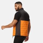 Regatta Halton B/W VII Férfi steppelt mellény narancs