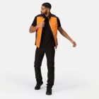 Regatta Halton B/W VII Férfi steppelt mellény narancs