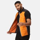 Regatta Halton B/W VII Férfi steppelt mellény narancs