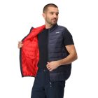 Regatta Marizion B/W Férfi steppelt mellény kék