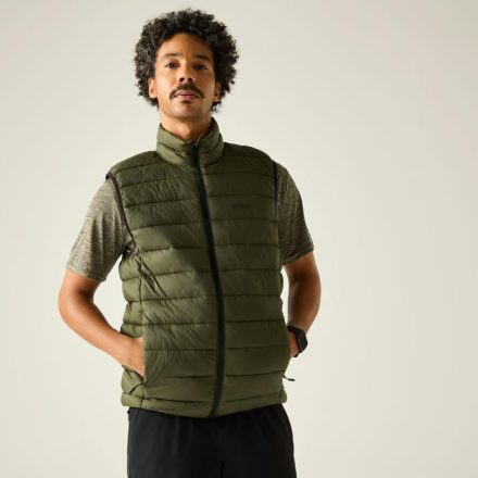 Regatta Marizion B/W Férfi steppelt mellény zöld