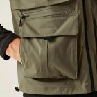 Regatta TravelPackawayB/W Férfi mellény zöld