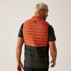 Regatta Leedre Hybrid B/W Férfi steppelt mellény barna