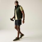 Regatta AndresonHybridB/W Férfi könnyû steppelt mellény zöld