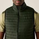 Regatta AndresonHybridB/W Férfi könnyû steppelt mellény zöld