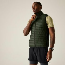   Regatta AndresonHybridB/W Férfi könnyû steppelt mellény zöld