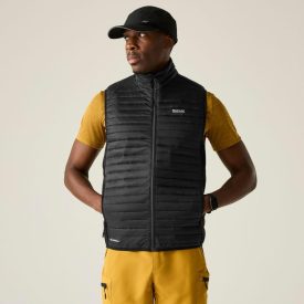   Regatta AndresonHybridB/W Férfi könnyû steppelt mellény fekete
