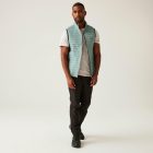 Regatta AndresonHybridB/W Férfi könnyû steppelt mellény zöld