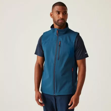 Regatta Arana B/W Férfi softshell mellény kék